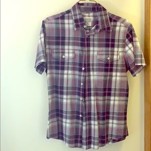 Plaid Button Down Tee